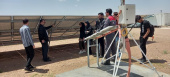 بازدید از نیروگاه خورشیدی ۱۰ مگاواتی خوسف