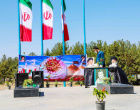برگزاری مراسم تجدید میثاق با آرمان‌های شهیدان و عطر افشانی مزار مطهر شهدای گمنام پردیس کشاورزی، منابع طبیعی و محیط زیست