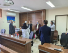 بازدید دکتر خامسان رئیس دانشگاه بیرجند از پردیس کشاورزی، منابع طبیعی و محیط زیست