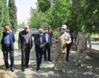 بازدید فرمانده مرکز آموزش مرزبانی محمد رسول الله (ص) بیرجند و همراهان از دانشکده کشاورزی