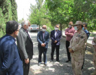 بازدید فرمانده مرکز آموزش مرزبانی محمد رسول الله (ص) بیرجند و همراهان از دانشکده کشاورزی