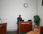 اولین سخنرانی به مناسبت هفته پژوهش در پردیس کشاورزی برگزار گردید.