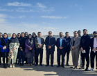 بازدید علمی دانشجویان گروه علوم و مهندسی آب دانشگاه بیرجند از تصفیه‌خانه فاضلاب شهر بیرجند