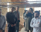 بازدید دانشجویان پردیس کشاورزی از باغات و مجتمع بارگاه های زرشک در منطقه گازار مهموئی آرین شهر