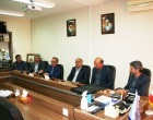جلسه دیدار با مسئولین مرکز تحقیقات کشاورزی و منابع طبیعی استان خراسان جنوبی