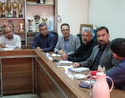 جلسه ریاست دانشگاه بیرجند با مسئولین پردیس کشاورزی، منابع طبیعی و محیط زیست برگزار شد.