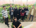 بازدید علمی دانشجویان گروه باغبانی ورودی ۱۴۰۳ از گلخانه محمدیه