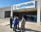 بازدید معاون اداری و مالی، مدیر امر فنی و نظارت برطرح های عمرانی و دبیرشورای HSE دانشگاه از پردیس کشاورزی، منابع طبیعی و محیط زیست