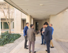 بازدید معاون اداری و مالی، مدیر امر فنی و نظارت برطرح های عمرانی و دبیرشورای HSE دانشگاه از پردیس کشاورزی، منابع طبیعی و محیط زیست