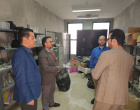 بازدید معاون اداری و مالی، مدیر امر فنی و نظارت برطرح های عمرانی و دبیرشورای HSE دانشگاه از پردیس کشاورزی، منابع طبیعی و محیط زیست