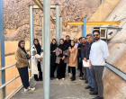 بازدید علمی دانشجویان گروه علوم و مهندسی آب از سد رزه درمیان برگزار شد