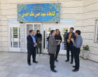 بازدید رئیس دانشگاه به همراه مدیر امور فنی و نظارت بر طرح های عمرانی از پردیس کشاورزی، منابع طبیعی و محیط زیست