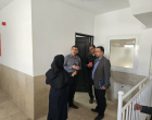 بازدید رئیس دانشگاه به همراه مدیر امور فنی و نظارت بر طرح های عمرانی از پردیس کشاورزی، منابع طبیعی و محیط زیست