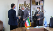 معارفه‌ی مسئولین جدید پایگاه شهدای گمنام بسیج دانشجویی پردیس کشاورزی، منابع طبیعی و محیط زیست انجام شد.