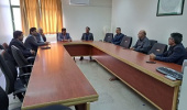 جلسه گروه آموزشی علوم دامی دانشکده کشاورزی با مدیران اداره کل دامپزشکی استان خراسان جنوبی