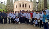 بازدید دانش آموزان دبیرستان آیت الله خامنه ای از پردیس کشاورزی، منابع طبیعی و محیط زیست