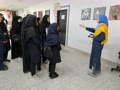 بازدید دانشآموزان هنرستان کوثر از دانشکده هنر