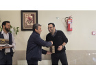 قدردانی از کارکنان مرد دانشگاه به مناسبت روز پدر و‌ میلاد با سعادت حضرت علی (ع)