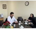 جلسه‌ی مشترک میان مرکز مشاوره و سبک زندگی و مرکز بهداشت و درمان دانشگاه بیرجند