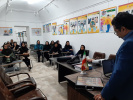 بازدید دانشجویان دختر از باغ رحیم آباد