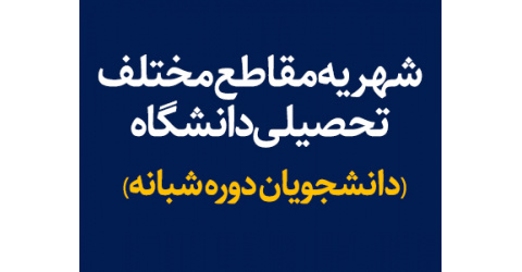 ۸ آبان ۹۹- شهریه مقاطع مختلف تحصیلی دانشگاه در نیمسال اول ۱۴۰۰-۱۳۹۹