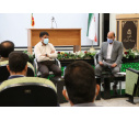 با حضور دکتر احمد خامسان، نشست صمیمی رئیس دانشگاه و همکاران معاونت فرهنگی و اجتماعی برگزار شد
