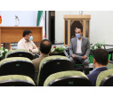 با حضور دکتر احمد خامسان، نشست صمیمی رئیس دانشگاه و همکاران معاونت فرهنگی و اجتماعی برگزار شد