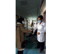 دیدار دانشجویان کانون های فرهنگی با پرستاران بیمارستان امام رضا(ع) بیرجند به مناسبت میلاد حضرت زینب(س) و روز پرستار.
