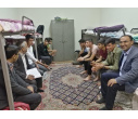 بازدید سرزده معاون فرهنگی و اجتماعی و مدیر فرهنگی دانشگاه از خوابگاه پسرانه ابوذر دانشگاه (محل اسکان نودانشجویان)