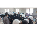 اردوی راهیان پیشرفت جهت بازدید از کارخانه منیزیم و مواد نسوز شهرستان سربیشه برگزار شد