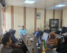 ابلاغ ماموریت جدید به همکاران اداری دانشکده فنی و مهندسی فردوس