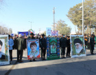 حضور چشمگیر دانشگاهیان دانشکده فنی و مهندسی فردوس در مراسم راهپیمایی محکومیت اقدامات تروریستی عناصر تخریب گر وابسته به استکبار جهانی