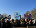 حضور چشمگیر دانشگاهیان دانشکده فنی و مهندسی فردوس در مراسم راهپیمایی محکومیت اقدامات تروریستی عناصر تخریب گر وابسته به استکبار جهانی