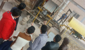 بازدید علمی از کارخانه گچ