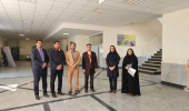 حضور مدیران دانشگاه ملی و مهارت و دانشگاه بیرجند در دانشکده کشاورزی سرایان