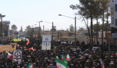 حضور چشمگیر دانشگاهیان دانشکده فنی و مهندسی فردوس در مراسم راهپیمایی محکومیت اقدامات تروریستی عناصر تخریب گر وابسته به استکبار جهانی
