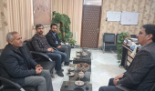 ریاست دانشکده فنی و مهندسی فردوس با شهردار فردوس دیدار کرد