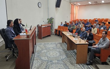 بررسی پیش نویس آیین نامه جدید پژوهانه دانشگاه در جلسه شورای پژوهشی پردیس کشاورزی، منابع طبیعی و محیط زیست