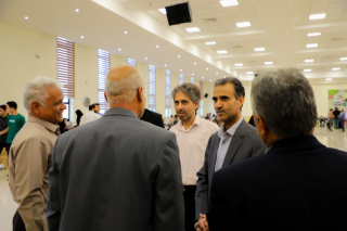 بازدید مسئولین دانشگاه بیرجند از فرایند ثبتنام حضوری دانشجویان جدید