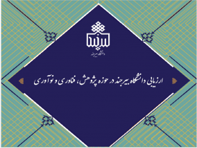 ارزیابی دانشگاه بیرجند در حوزه پژوهش و فناوری