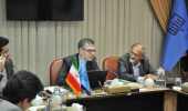 پرفسور توماس شوستراستاد اقتصاد بین الملل دانشگاه مانهایم آلمان در دانشگاه بیرجند سخنرانی کرد