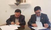 امضا توافق نامه اجرایی دانشگاه بیرجند با دانشگاه ابن سینا کشور افعانستان