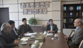 دیدار نماینده وزارت امور خارجه استان خراسان جنوبی با ریاست دانشگاه بیرجند