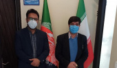 نشست صمیمانه نماینده دانشگاه جامی هرات افغانستان و رئیس دفتر همکاریهای علمی و بینالمللی دانشگاه بیرجند