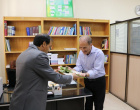 دیدار دانشجویان کانون کتاب و همکاران معاونت فرهنگی با همکاران کتابخانه مرکزی و مرکز نشر
