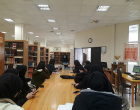 به مناسبت هفته کتاب و کتابخوانی دانشجویان دانشگاه فرهنگیان از کتابخانه مرکزی و مرکز نشر دانشگاه بازدید کردند