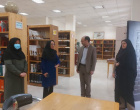 بازدید معاون فرهنگی اداره کل فرهنگ و ارشاد اسلامی خراسان جنوبی از کتابخانه مرکزی و مرکز نشر