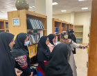 بازدید دانشجویان رشته هنر اسلامی از کتابخانه مرکزی و مرکز نشر جهت انگیزه بخشی در مطالعه، تحقیق و پژوهش