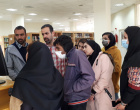 بازدید دانشجویان رشته هنر اسلامی از کتابخانه مرکزی و مرکز نشر جهت انگیزه بخشی در مطالعه، تحقیق و پژوهش