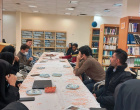 اولین جلسه باشگاه دانش " نقد و بررسی کتاب کافکا در کرانه" برگزار گردید